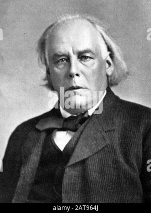 Charles BRADLAUGH (1833-1891) englischer liberaler Abgeordneter, politischer Aktivist und Atheist Stockfoto