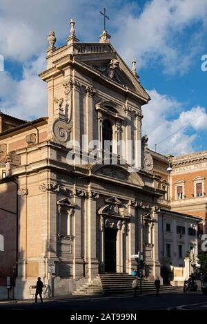 Chiesa di Santa Maria della Vittoria, Rom, Italien. Stockfoto