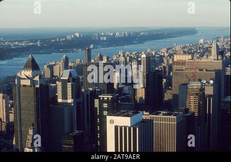 New York, New York: Skyline vom Empire State Building aus gesehen. ©Bob Daemmrich Stockfoto