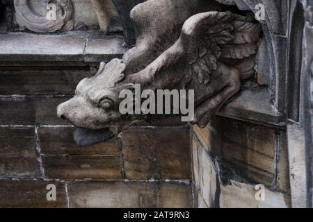 Der Dachbereich des Duomo in Mailand Italien Stockfoto