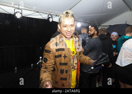 Miami, Vereinigte Staaten. Februar 2020. Johnny Lee besucht Bootsy am 31. Januar 2020 in Miami, Florida. Credit: The Photo Access/Alamy Live News Stockfoto