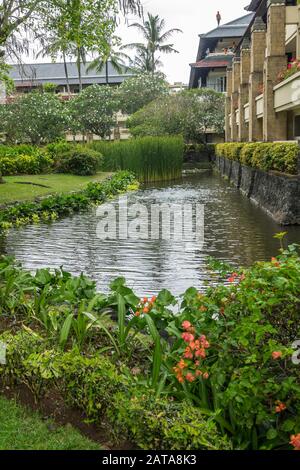 InterContinental Hotel and Resort at Jimbaran Bay, Bali, Indonesien Stockfoto