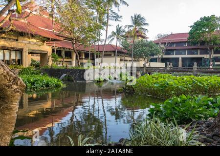 InterContinental Hotel and Resort, Jimbaran Bay, Bali, Indonesien Stockfoto