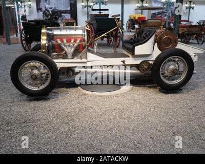 Der große Preis von Bugatti Biplace Sport Typ 16 wurde 1912 - 1914 in der europäischen Stadt Mulhouse in Frankreich produziert Stockfoto