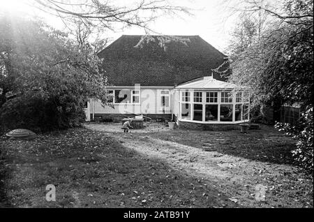 Carinya Cottage, Lymington unten Straße, Medstead, Alton, Hampshire, England, Vereinigtes Königreich. Stockfoto