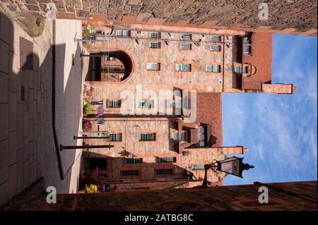 Dean Village Szenen in Edinburgh. Stadtbild/Reisefotografie von Edinburgh von Pep Masip. Stockfoto