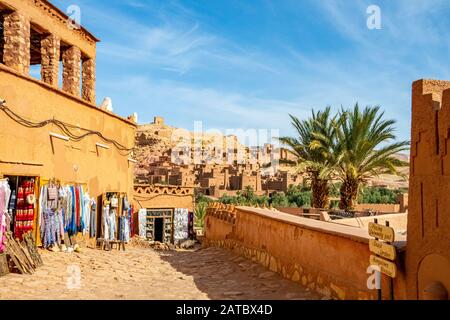 Ksar von Ait Ben Haddou. Marokko Stockfoto