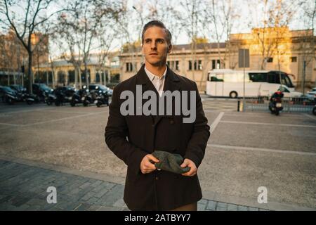 Old Fashion Man aus den 1920er jahren england Stockfoto
