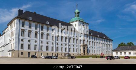 Panorama auf das Schloss Gottorf in Schleswig-Holstein Stockfoto