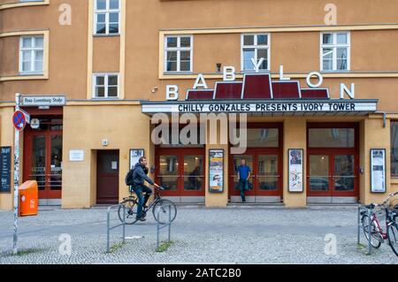 Geburtstag des deutsch-amerikanischen Filmregisseurs Ernst Lubitsch (29. Januar 1892 - 30. November 1947) feiert heute das Babylon Art House Cinema Stockfoto