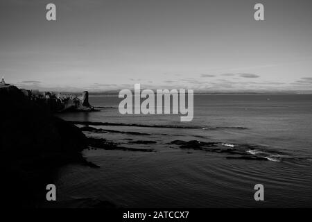 St. Andrews Castle, Schottland Stockfoto