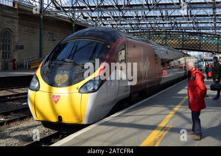 Carlisle Railway Station Stockfoto