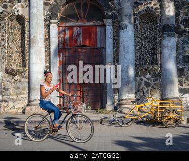 Ablenkende Fahrt in San Blas, Riviera Nayarit, Mexiko. Stockfoto