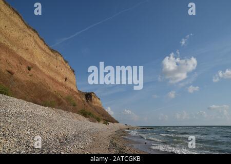 Kap Sivriburun ist das nordöstlichste kap am bulgarischen Schwarzen Meer. Stockfoto