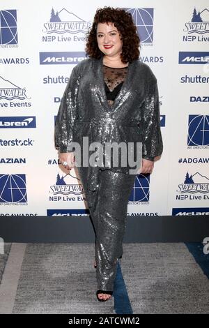 Los Angeles, CO, USA. Februar 2020. Dierdre Friel bei der Ankunft der 24th Annual Art Directors Guild (ADG) Excellence In Production Design Awards, InterContinental Los Angeles Downtown, Los Angeles, CO 1. Februar 2020. Kredit: Priscilla Grant/Everett Collection/Alamy Live News Stockfoto