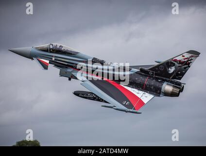 Luftwaffe Eurofighter Taifun - Richthofen Geschwader Stockfoto