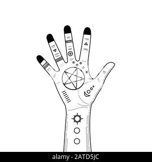 Text zum Frühlingsverkauf mit Blättern und Blumen weißer Hintergrund Stockfoto