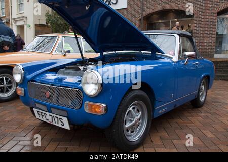 Monte Carlo Rally Banbury 2020 Static Display Stockfoto