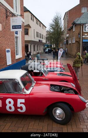 Monte Carlo Rally Banbury 2020 Static Display Stockfoto