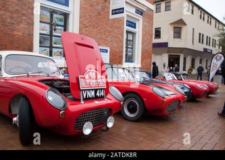 Monte Carlo Rally Banbury 2020 Static Display Stockfoto