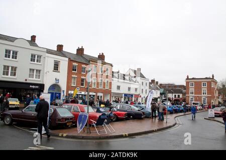 Monte Carlo Rally Banbury 2020 Static Display Stockfoto