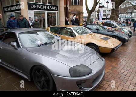 Monte Carlo Rally Banbury 2020 Static Display Stockfoto