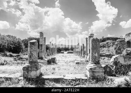 Antike Stadt Aphrodisias, Adana, Türkei Stockfoto