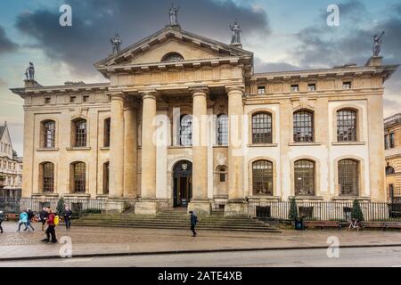 Oxford Clarendon Building Stockfoto