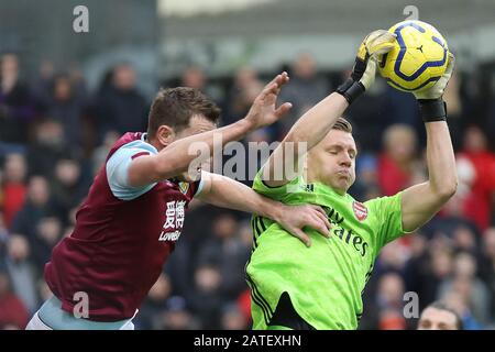 Februar 2020, Turf Moor, Burnley, England; Premier League ...