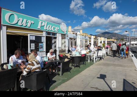Puerto Deportivo de Fuengirola, Fuengirola, Costa del Sol, Spanien Stockfoto