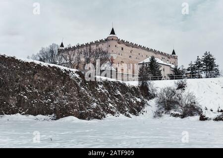 Schloss Zvolen Aus Dem Mittelalter - Slowakei Stockfoto