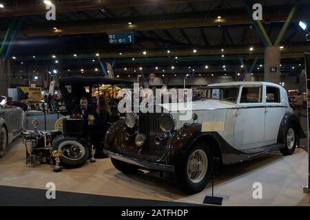 1936 Rolls Royce Phantom III Retro Málaga 2020, Andalusien, Spanien. Stockfoto
