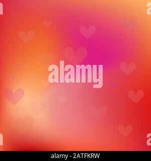 Abstract blur Verlaufshintergrund mit Trend pastell Rot, Orange, Gelb und kastanienbraunen Farben für Geruhen Konzepte, Wallpaper, Web, Präsentationen und drucken Stockfoto