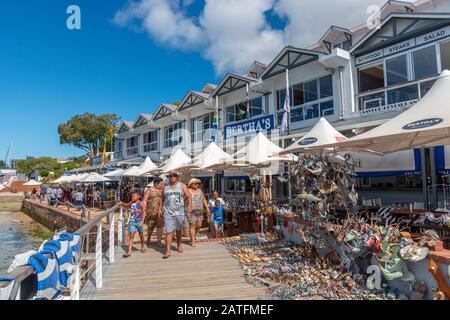 Berthas Restaurant, Quayside Center, Simon's Town, Kapstadt, Südafrika Stockfoto