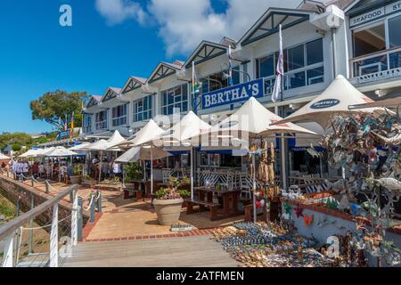 Berthas Restaurant, Quayside Center, Simon's Town, Kapstadt, Südafrika Stockfoto