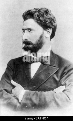 Joseph Pulitzer (zwischen der Zeit von 1848 und 1911) war der Herausgeber der Postdispatch-Zeitung St. Louis und der New Yorker Welt, die am besten für die Pulitzer-Preise bekannt waren, die im Jahre 1917 eingeführt wurden Stockfoto