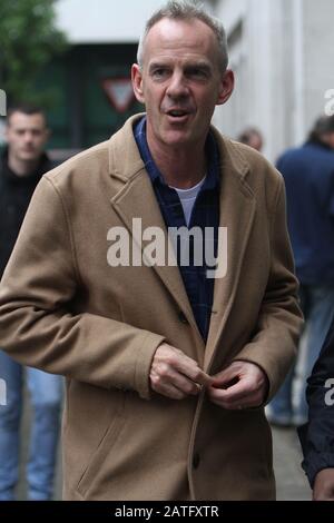 Norman Cook Fatboy Slim nur dropprd Kinder aus, um Mama auf BBC 01/06/2016 zu treffen (Bild©Jack Ludlam) Stockfoto