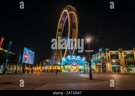 Riesenrad im Prater Park, Wien, Österreich Stockfoto