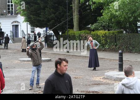 Howards End On Location with Tracey Ullman and Hayley atwell. Islington 5./2017 (Credit-Image©Jack Ludlam) Stockfoto