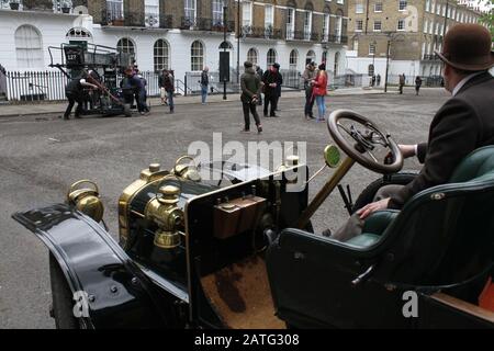 Howards End On Location with Tracey Ullman and Hayley atwell. Islington 5./2017 (Credit-Image©Jack Ludlam) Stockfoto