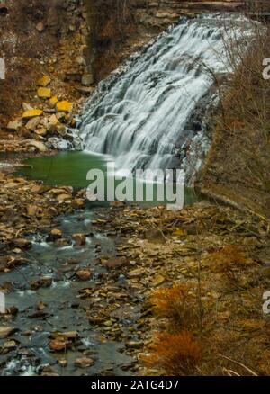 Mill Creek Falls, Cleveland, Ohio Stockfoto