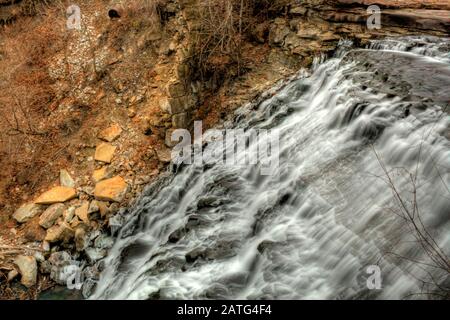 Mill Creek Falls, Cleveland, Ohio Stockfoto