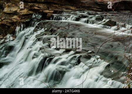 Mill Creek Falls, Cleveland, Ohio Stockfoto