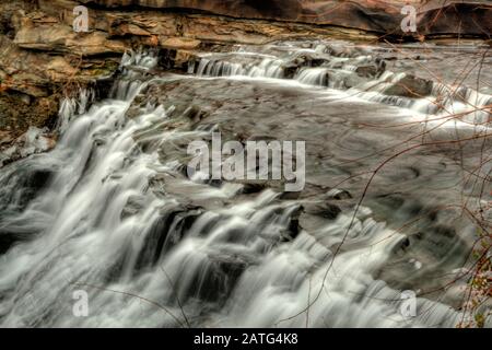 Mill Creek Falls, Cleveland, Ohio Stockfoto