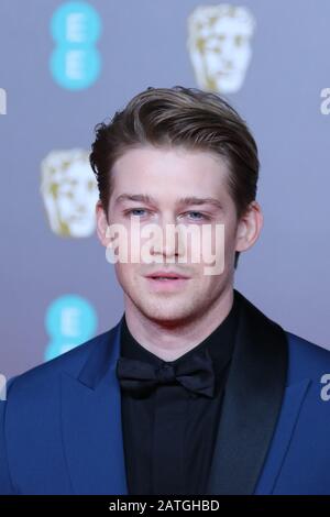 Joe Alwyn, EE British Academy Film Awards, Royal Albert Hall, London, Großbritannien, 02. Februar 2020, Foto von Richard Goldschmidt Stockfoto