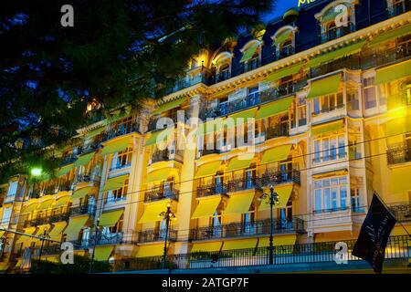 Fairmont Le Montreux Palace, Montreux, Kanton Waadt, Schweiz. Stockfoto