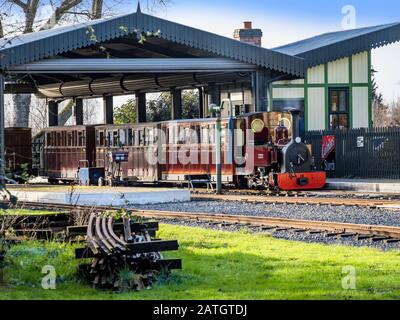 evesham Light Railway worcestershire england großbritannien Stockfoto