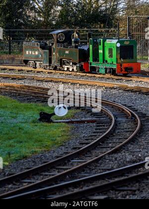 evesham Light Railway worcestershire england großbritannien Stockfoto