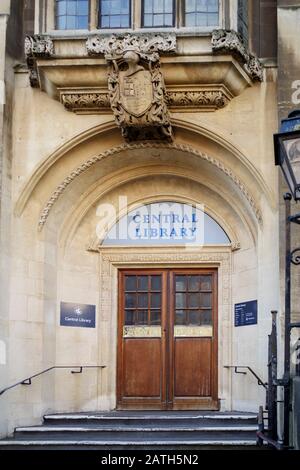 Bristol Central Library College Green Bristol Avon England Stockfoto