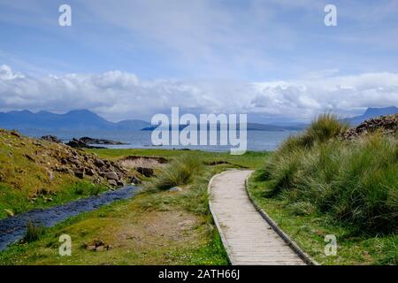 Melone Udrigle Gruinard Bay Ross und Cromarty Ross-shire Highlands Scotland Stockfoto